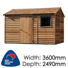 Classic Cedar Bentley Timber Garden Shed