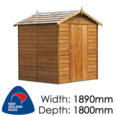 Classic Cedar Ferndale Timber Garden Shed