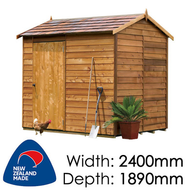 Classic Cedar Millbrook Timber Garden Shed