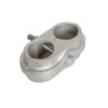 MetalTech AL-A0001 Aluminum Scaffold In-Line Clamp, MetalTech Clamp, silver color, from MetalTech brand.