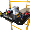 MetalTech I-CISTR Tool Shelf by MetalTech, black tray with tools for Tool Storage.