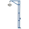 MetalTech M-MHAP Hoist Post & Gin Block Pulley Kit, CSA Certification, blue, MetalTech brand equipment.