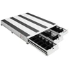 Weather Guard Model 317-3 ITEMIZER Drawer Unit, a Truck Drawer Organizer, silver with black drawers.