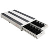 Weather Guard Model 316-3 ITEMIZER Drawer Unit with van storage drawers, silver and black.