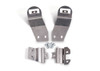 Slick Locks NV200-FVK-SLIDE Hinged Door Brackets for Nissan NV200 Blade, 2013-Present, metal finish.