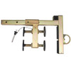 Werner Fall Protection A567000 Parapet Wall Anchor, Portable Wall Anchor, gold finish, secure safety solution.