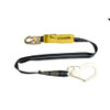 Werner Fall Protection C811200 yellow and black arc flash single leg shock absorbing gear lanyard.