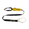 Werner Fall Protection C813200 yellow and black Arc Flash single leg energy absorbing lanyard Safety Equipment Supplier.