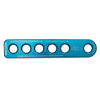 Werner Fall Protection A310000 blue rope termination plate with five holes for secure connections.