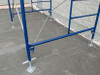 MetalTech M-MBSJP24 24-Inch Jack, galvanized leveling jack, blue frame, silver base, MetalTech brand.