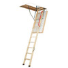 Fakro 66894 LWT Thermo Wood Attic Ladders  25" x 54" Opening | 10'1" Ceiling Heights | "SUPER Insulated" | 300 lb Capacity