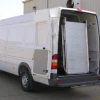 Link Mfg. LB20 Series bi-fold mounted aluminum ramp for commercial van ramps, standard mount, no spring assist.