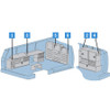 Adrian #2255G Locksmith Starter Package, gray, for van organization system, Savana, 135", Express.