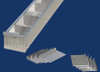 System One StowAway Drawer Dividers, 8 pcs, for space optimization, silver color, metal material.