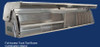 System One Full Access heavy-duty truck boxes with combination interior, silver in color, large tool box.