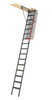 Fakro LMP 869332 Metal "Insulated" Attic Ladder | 25" x 56" Opening / 9'10" - 12' Ceiling Height | 350 lb. Capacity