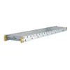 Werner 2532 Aluminum Stages, 32 Ft Long, 20" Wide, Aluminum Platforms, 2-Person 500 lb Capacity.