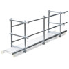 Werner 2024 Aluminum Stage, 24 Ft Long, 12" Wide, 1-Person, 250 lb, 2012 model.