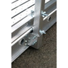 Werner 3232 Aluminum Stage 3212, 32ft long, 28in wide, silver color, 3-person capacity.