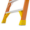 Werner 6208 | 8 Ft Fiberglass Stepladder | Type IA 300 lb. Rated