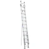 Werner D1524-2 24 Ft Aluminum Extension Ladder, Werner aluminum ladder, Type IA 300 lb rating.