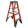 Werner 7404 | 4 Ft Fiberglass Stepladder / Type IAA 375 lb Capacity