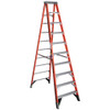 Werner 7410 | 10 Ft Fiberglass Stepladder / Type IAA 375 lb Capacity