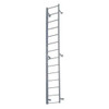 Cotterman F26S Fixed Steel Ladder, 3570226 | F26S, 2 sections, 25 Ft 3 In, no handrail.