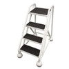 Cotterman ST-420 A2 XX P5 | MasterStep Office Ladder / 4 - Step / 36 In Platform Height / 36 In Overall Height / Double Top Step / No Handrail