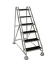 Cotterman ST-520 A2 XX P5 | MasterStep Office Ladder / 5 - Step / 45 In Platform Height / 45 In Overall Height / Double Top Step / No Handrail