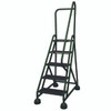 Cotterman ST-523 A2 XX P5 | MasterStep Office Ladder / 5 - Step / 45 In Platform Height / 75 In Overall Height / Double Top Step / Right Handrail