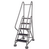 Cotterman ST-621 A2 XX P5 CO MasterStep office ladder, 6-step platform ladder with double handrail.