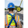 Werner Fall Protection R430011-R 11FT Max Patrol Self-Retracting Lifeline fall arrest gear with aluminum hook.