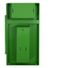 Knaack SKC-01L green Equipment Storage door compartment left, Knaack branded industrial storage solution.