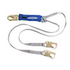 Werner Fall Protection C411701 6ft DeCoil Tie-Back TwinLeg Lanyard for work at height safety.