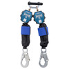 Werner Fall Protection R434006 6ft Bantam TwinLeg Web Self-Retracting Lifeline (SRL)