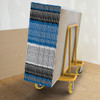 MetalTech Buildman yellow heavy-duty dolly with extra wide welded frame and yellow rubber casters.