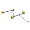 MetalTech M-MW716 site wagon with 16'' wheels for 7' scaffold, brand MetalTech, yellow wheels.
