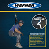 Werner Fall Protection H03310XXS PROFORM Construction Harness - Quick Connect Legs - Steel Hardware