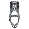 Werner Fall Protection H01200XXS PROFORM Standard Harness, Comfortable Fall Harness, gray with yellow accents.