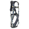 Werner Fall Protection H01300XXS PROFORM Standard Harness with quick connect legs and steel hardware showing functional features.
