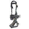 Werner Fall Protection H03200X PROFORM Positioning Harness with tongue buckle legs, black and yellow.