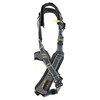 Werner Fall Protection PROFROM Standard Harness with aircore, quick connect legs, and yellow accents.