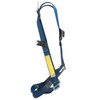 Werner Fall Protection H411002 Basewear Standard Harnesses with pass-through legs, Universal, H412002, blue and yellow.