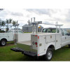 Prime Design UVX-211 utility truck rack, white, for vertical mounting on left-hand side for Utility Rack Upgrade.