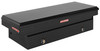 Weather Guard Model 117-X-04 Aluminum Saddle Box truck storage solution, 14.4 cu ft, black.