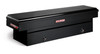 Weather Guard Model 126-X-04 black steel saddle box for secure storage, 10.6 cu ft, standard size.