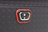Weather Guard Model 137-X-04 aluminum saddle box latch, part of a weatherproof toolbox solution.