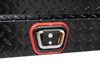 Weather Guard Model 154-X-04 Saddle Box with high security locking, 6.0 cu ft, black.