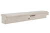 Weather Guard Model 164-X-04 87" Lo-Side Box, truck gear box, 6.5 cu ft, silver.